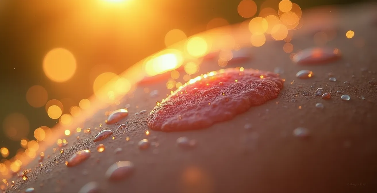 Visualisation macro de l'inflammation cutanée et ses mécanismes