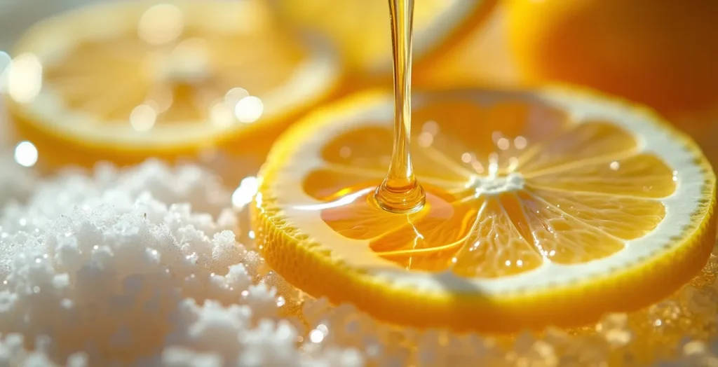 Préparation d'une boisson isotonique maison avec miel, citron et sel Préparation d'une boisson isotonique maison avec miel, citron et sel